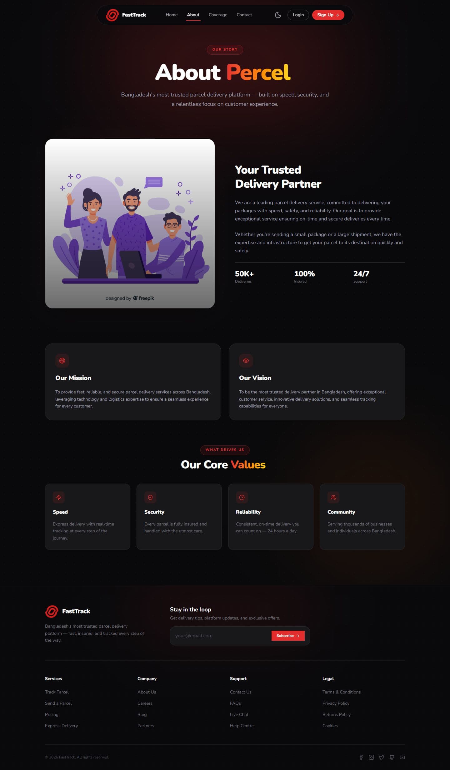 Parcel Delivery App screenshot 6
