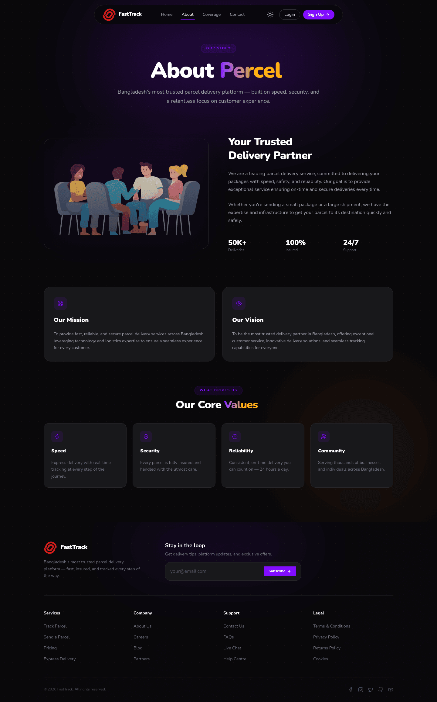 Parcel Delivery App screenshot 6