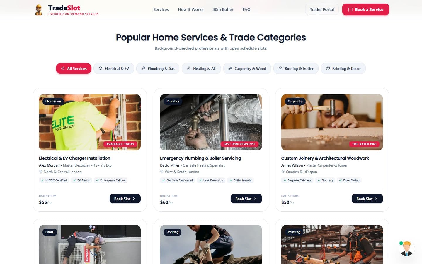 TradeSlot screenshot 2